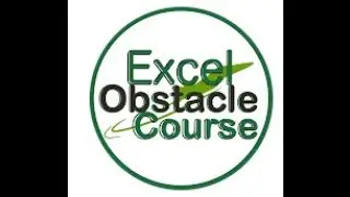 Watch as I try to beat 1:10 on my Excel Obstacle Course. Ask Questions!