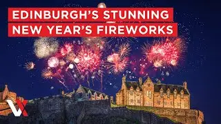 LIVE | Edinburgh Welcomes New Year 2026 With Dazzling Fireworks Show | VERTEX