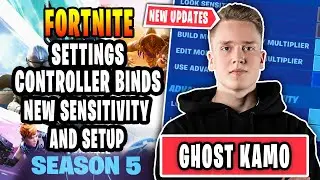 Ghost Kamo New Fortnite Settings Controller Binds Sensitivity and Setup 2021