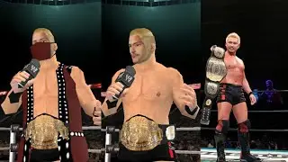 KATSUHIKO NAKAJIMA (NOAH) CAW TEXTURE AND GHC HEAVYWEIGHT CHAMPIONSHIP TEXTURE