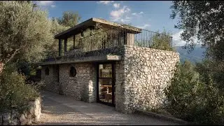 Peaceful Living in a Rustic Italian Tiny House