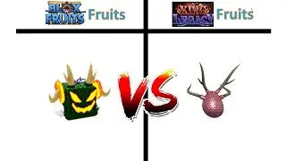 King Legacy VS Blox Fruits All Devil Fruits