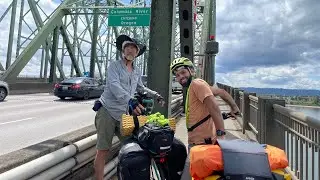 Въезд в прекрасный штат Орегон