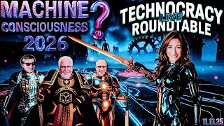 Technocracy Roundtable LIVE: Evolutionary AI & Machine Consciousness &ndash; The Birth of Digital Gods?