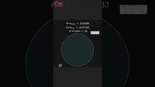ANGLES INSIDE CIRCLE #stem #maths #pie #mathputics #learning #science #trending #viral #shorts