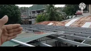 In just 1½ days roof framing done.