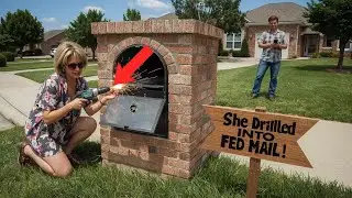 HOA Karen Drilled Into My Mailbox&mdash;Didn&rsquo;t Know It&rsquo;s Federal Property With a Hidden Camera
