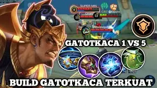 Super keras gatotkaca dengan item terbaik nya, build gatotkaca terkuat 