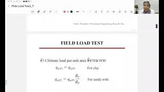 FIELD LOAD TEST  for bearing capacity of soil (Plate bearing test)