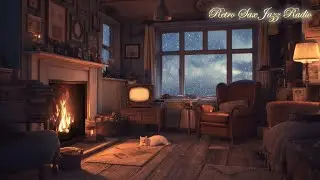 Snowy Night Saxophone Jazz &ndash; Vintage Jazz Oldies for Relax, Sleep & Cozy Winter Mood