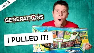 I Pulled It! Generations and Jirachi GX Box Opening. Winner Announced! Celebration Part 2