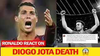 Cristiano Ronaldo Reaction On Liverpool forward 'Diogo Jota' Sad Death