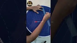 sleeve marking | trendy blouse designs 2024 | aari work for beginners #shorts #aari #shortsvideo