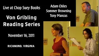 Von Gribley Reading Series - 2010 Sept. 17 - Chop Suey Books - Richmond, Virginia