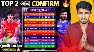 GUJARAT GIANTS Comeback 🔥| PKL 2025 points table review | PUNERI PALTAN IN TOP 2 😍 | KBDPOINT 
