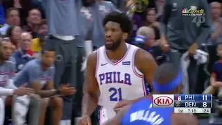 Joel Embiid vs Denver Nuggets |11.8.19