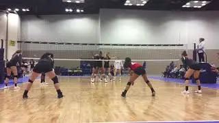 Beth Dunlap #18 2020 Setter 1st Alliance VBC of Chicago - Indianapolis Qualifier
