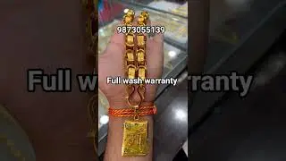nagmani chain gold plated jewellery like a real gold #imitation #gold #handmadejewelry