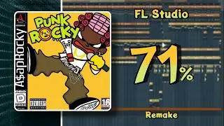 A$AP Rocky - PUNK ROCKY (FL Studio Remake) + FLP