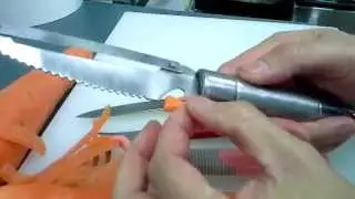 Fruit And Vegetable Carving : Tools and basic to use พื้นฐานใช้อุปกรณ์