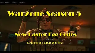 COD Warzone Season 5 Intro Movie + Easter Egg Codes 1440p 200fps #CallOfDutyWarzoneSeason5
