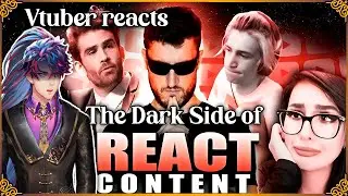 [VTUBER] Reaction to Act Man's The Dark Side of Reaction Content