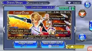 [DFFOO-GL] Awakening Wave 3 - Banner Summons (Tidus/DKC EX) - Watch me waste my gems!