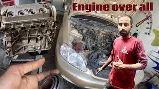 Engine over all Honda civic engine over all 1996 model full engine over all
