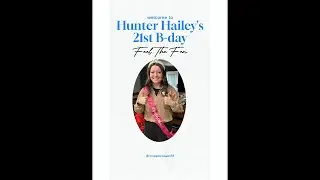 Hunter Hailey's 21st Birthday in Vegas @drrosenrosen81First Video #21stbirthday #