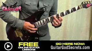 Easy Guitar Lessons - Tapping Harmonics