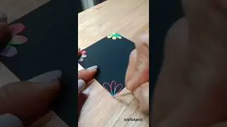 Imagine! you feel special,when you finish this drawing.Art on Scratch Paper #shorts  #art #drawing