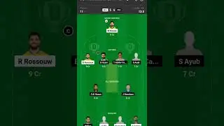 MUL VS PES DREAM 11 TEAM