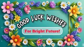 Good Luck Wishes for Future || Best Future Wishes