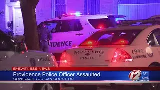Providence police officer assaulted by suspect