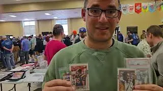 POW Productions Winston-Salem Card Show 22 Mar 2025 VLOG | Ohtani | Lawrence | Elway | Wemby