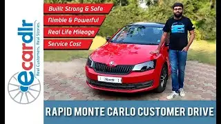 Skoda Rapid Monte Carlo Customer Review of Mileage, Service Cost & Drive | Ecardlr