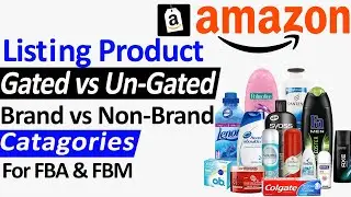 Amazon Restricted Products & Category | Brand VS Non Brand | Bilal Ahmad
