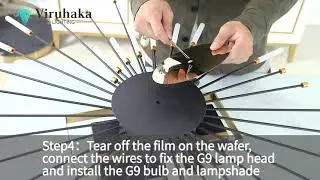 Chandelier Lighting Fixture for Installation Guide Video
