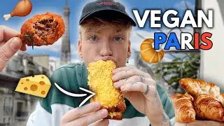Ich esse alles vegane in Paris 🇫🇷 (Croissants, Käse, Chicken Wings uvm.) | Fabi Wndrlnd