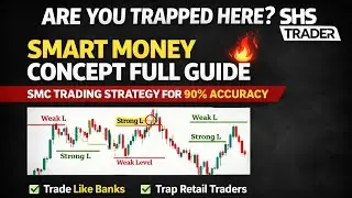 Smart Money Concept Full Guide 🔥 | SMC Trading Strategy for 90% Accuracy | SHS Trader