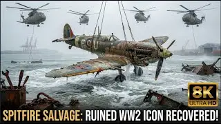 World War Lost Aircraft: Spitfire Mk IX 1943 Full ASMR Restoration from Sunken Wreck