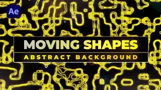 Abstract Moving Shapes Background - After Effects Tutorial