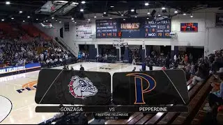 No. 7 Gonzaga vs. Pepperdine | FULL Game Highlights | SWX Sports