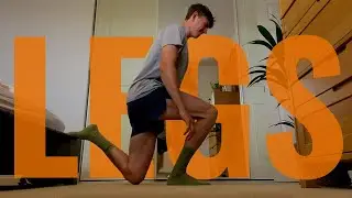 BUILD MUSCLE in Your BEDROOM | LEGS