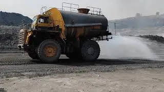 Water Sprinkler in Opencast Coal Mines