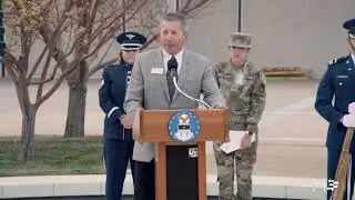 Dedication of the U.S. Air Force Academy Air Garden Restoration