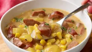 Corn Chowder with Sausage