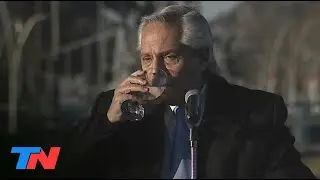 FESTEJOS EN OLIVOS | Alberto Fernández: “Fabiola convocó a un brindis. Lamento que haya ocurrido
