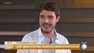 Jo&atilde;o Liberato, filho de Gugu, estreia quadro no 'Domingo Espetacular' neste domingo (25)