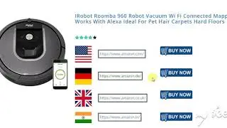 iRobot Roomba 960 Robot Vacuum Wi-Fi Connected Mapping Works